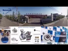 Dizel yakıt Hitachi Turbocharger 114400-2720 EX200-1 Hava soğutması için