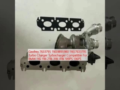 Geofrey 7633795 11659895980 11657633795 Turbo Charger Turbocharger BMW 116i 118i 218i 318i 418i 109PS 136PS için uyumludur